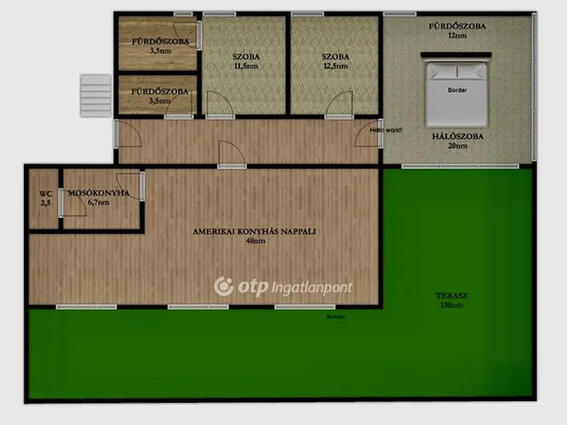 Eladó lakás Debrecen, Nagyerdőalja 130 nm