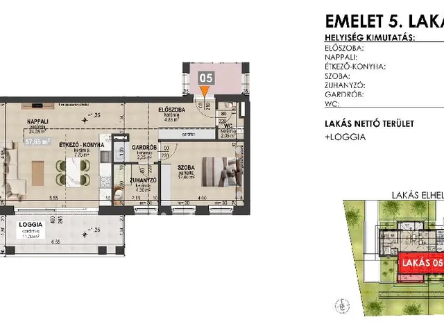 Eladó lakás Debrecen, Nagyerdőalja 58 nm