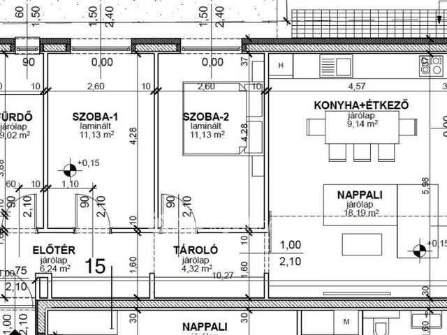 Eladó lakás Debrecen, Nyulas 71 nm