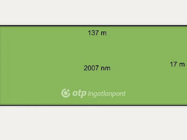 Eladó telek Nyíradony 2007 nm