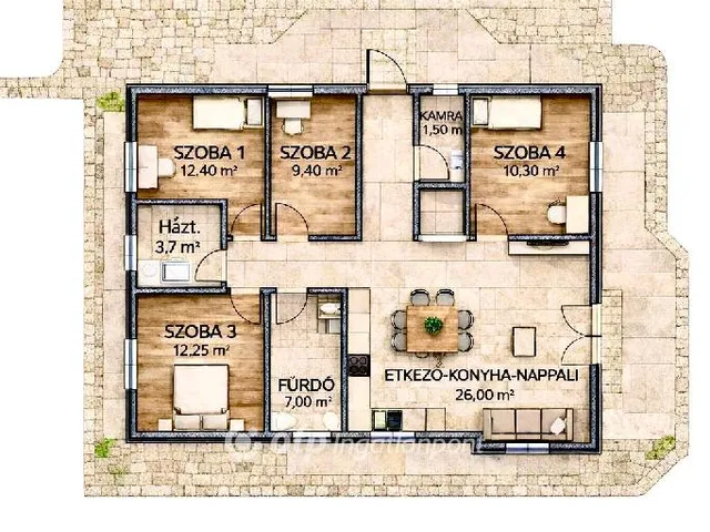 Eladó ház Mikepércs 98 nm