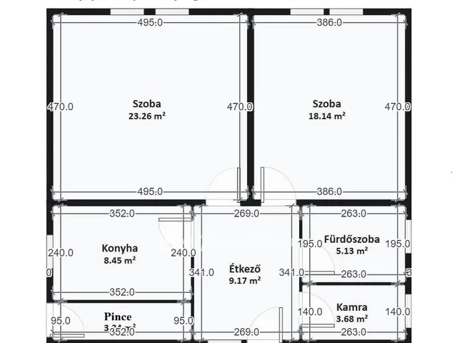 Eladó ház Bocskaikert 70 nm