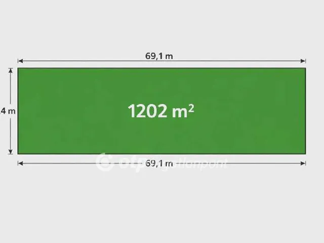 Eladó telek Berettyóújfalu 1202 nm