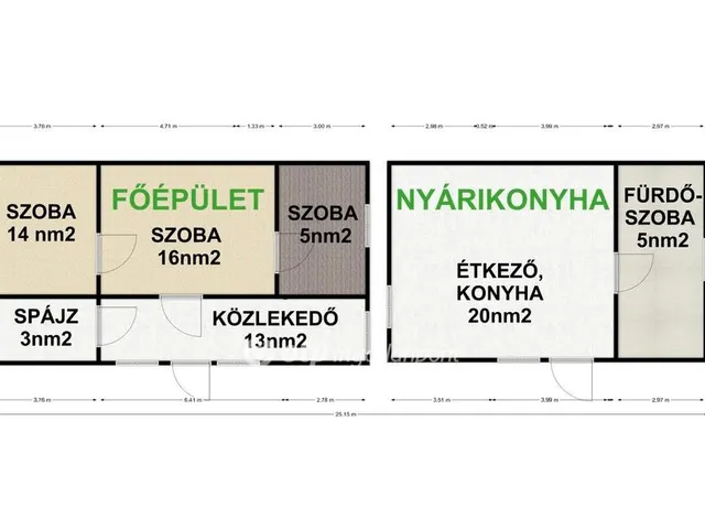 Eladó ház Derecske 46 nm