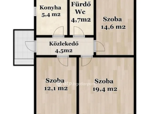 Eladó ház Debrecen 61 nm
