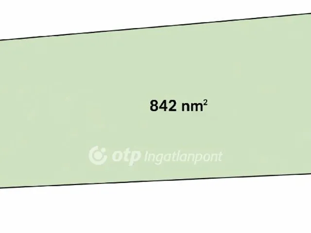 Eladó telek Hajdúszovát 842 nm