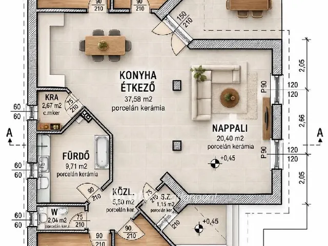 Eladó ház Mikepércs 131 nm