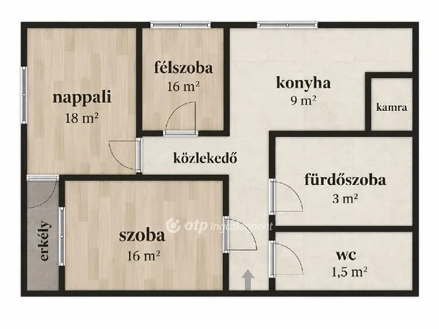 Eladó lakás Debrecen 65 nm