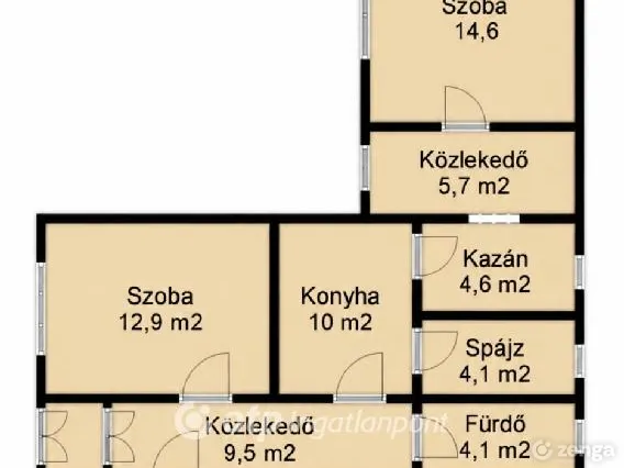 Eladó ház Vámospércs 119 nm