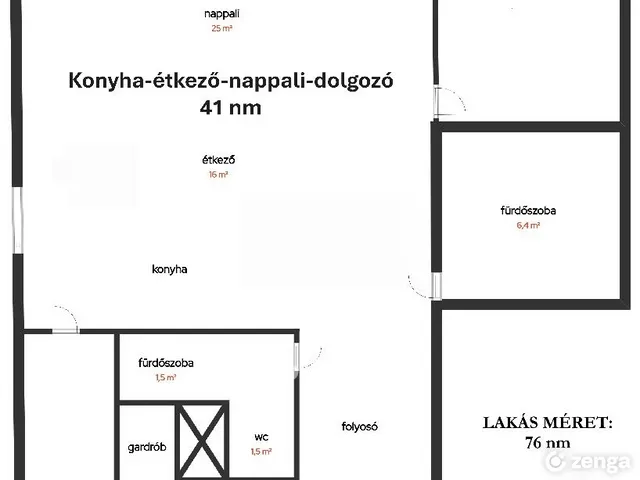 Eladó lakás Debrecen 76 nm