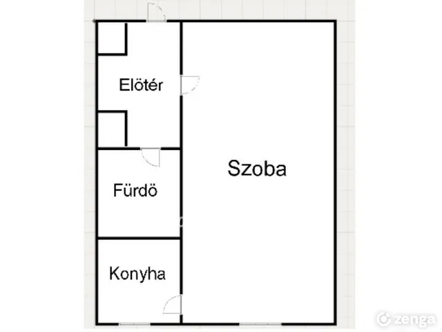 Eladó lakás Nyíregyháza 30 nm