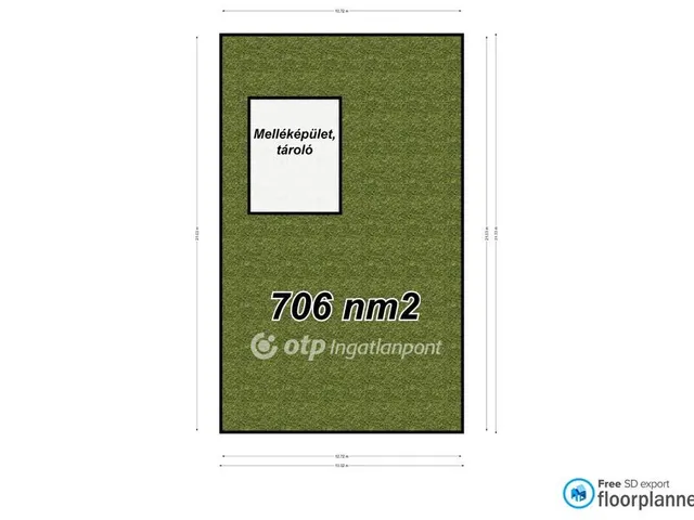Eladó telek Berettyóújfalu 68 nm
