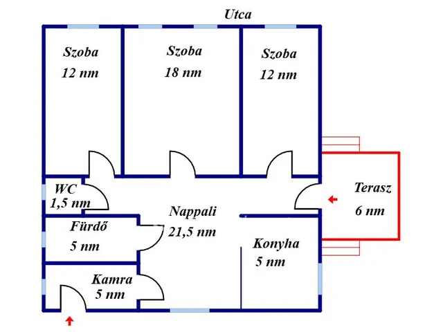Eladó ház Mezőberény, Központhoz közel 80 nm