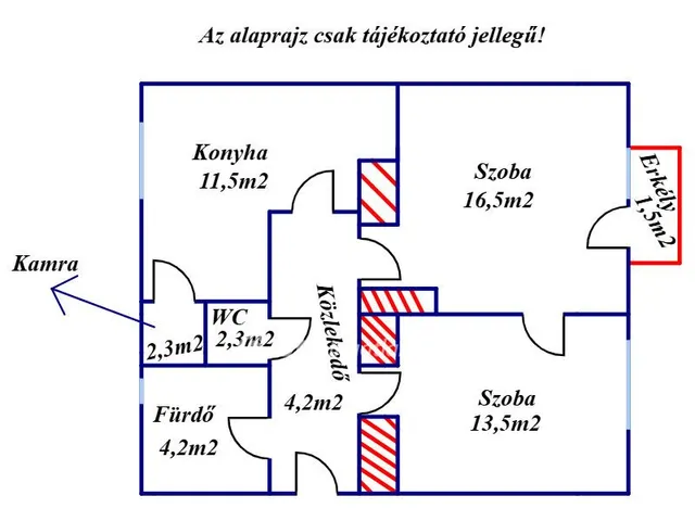Eladó lakás Gyula 56 nm