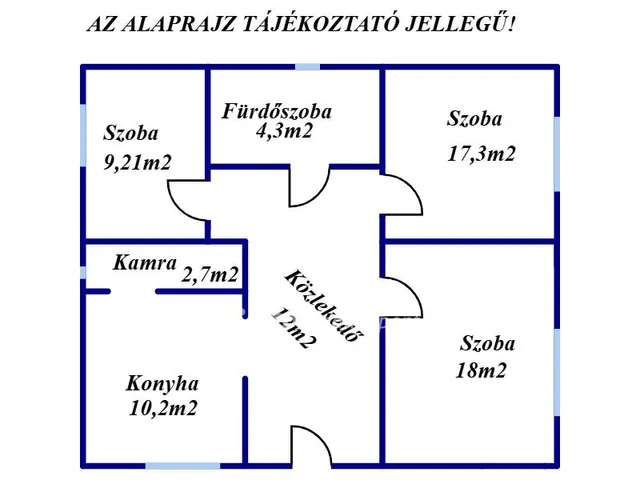 Eladó ház Sarkadkeresztúr 74 nm