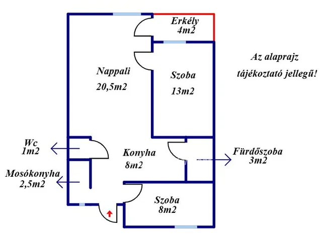 Eladó lakás Békés, Belváros 59 nm