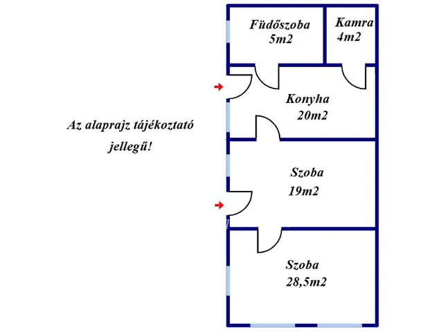Eladó ház Mezőberény 76 nm