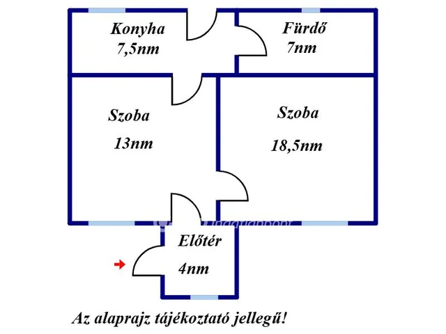 Eladó ház Gyula 50 nm