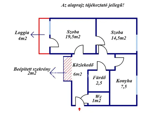 Eladó lakás Békés, Belváros 55 nm