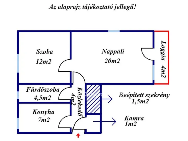 Eladó lakás Gyula 54 nm