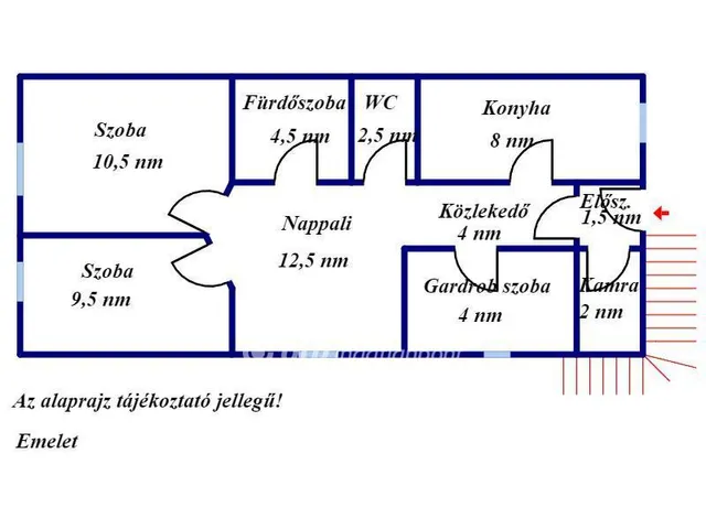 Eladó lakás Gyula, Galbácskert 59 nm