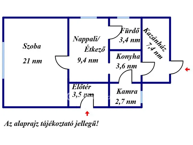 Eladó mezőgazdasági ingatlan Gyula 51 nm