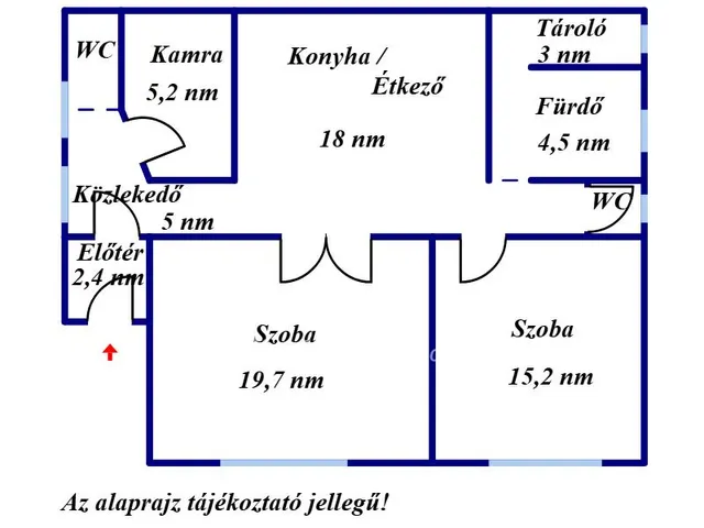 Eladó ház Füzesgyarmat 77 nm