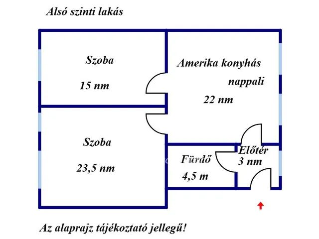 Eladó lakás Gyula 111 nm