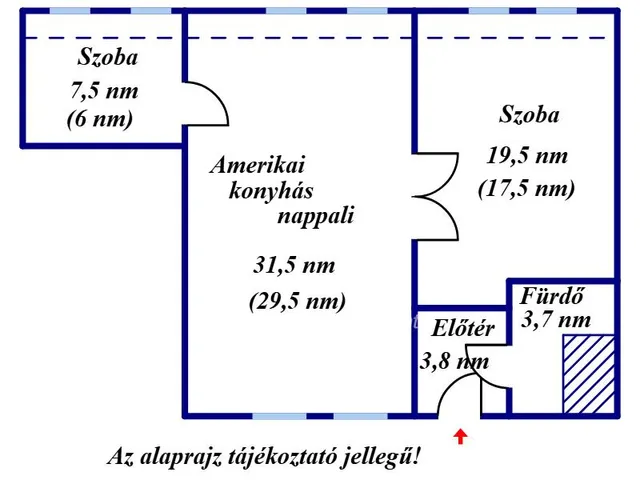 Eladó lakás Gyula 66 nm