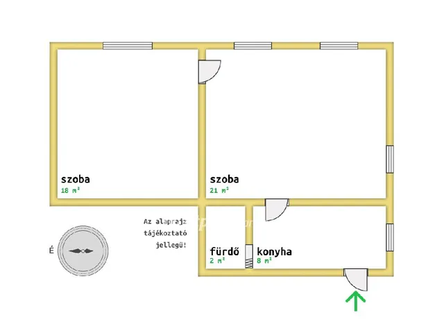 Eladó lakás Gödöllő 49 nm