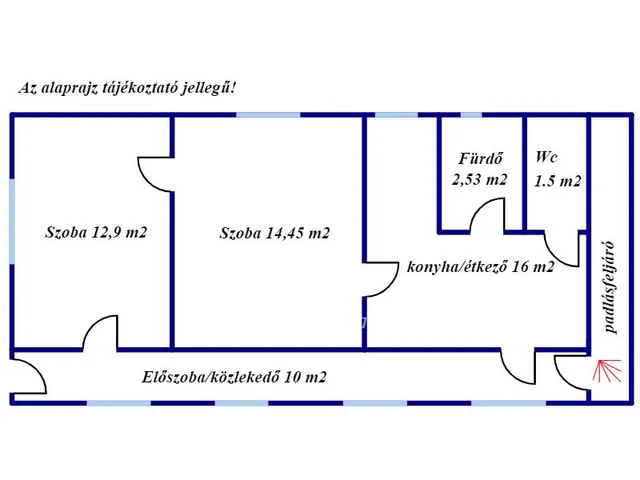 Eladó ház Dédestapolcsány, Falu közepe 58 nm