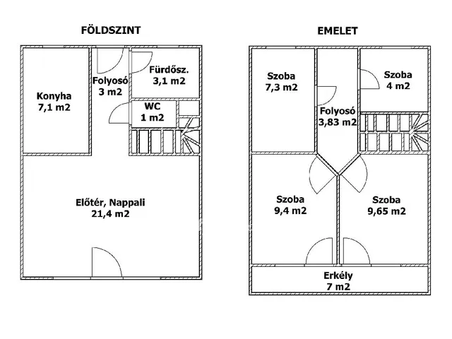 Eladó ház Tokaj 77 nm