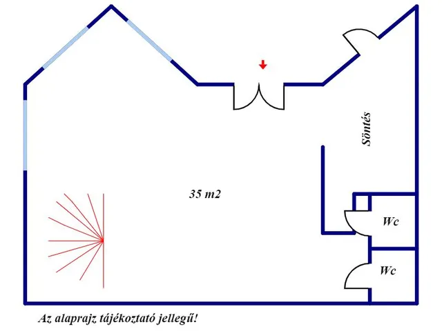 Eladó kereskedelmi és ipari ingatlan Kazincbarcika, Belváros 35 nm