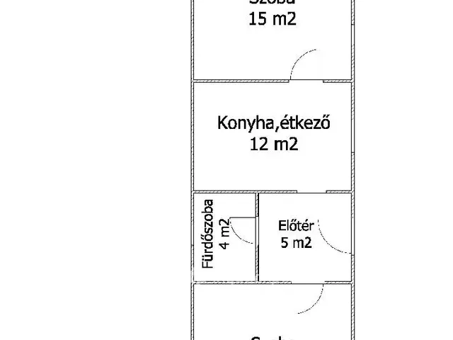 Eladó ház Miskolc 52 nm