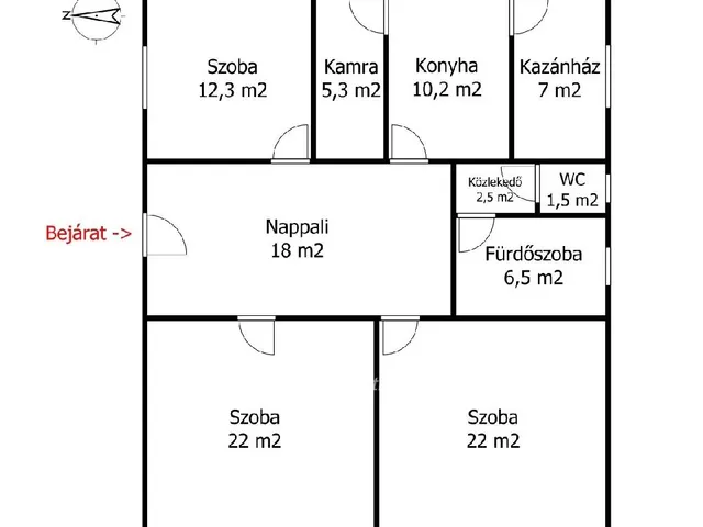 Eladó ház Nyírmihálydi 106 nm