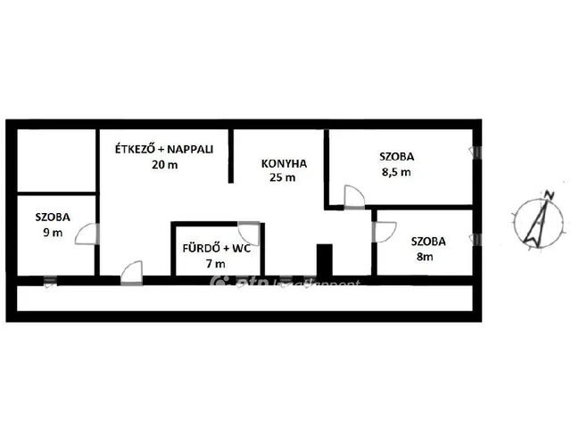 Eladó ház Homrogd 90 nm