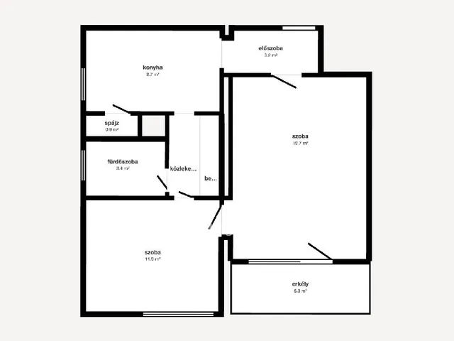 Eladó lakás Miskolc 52 nm