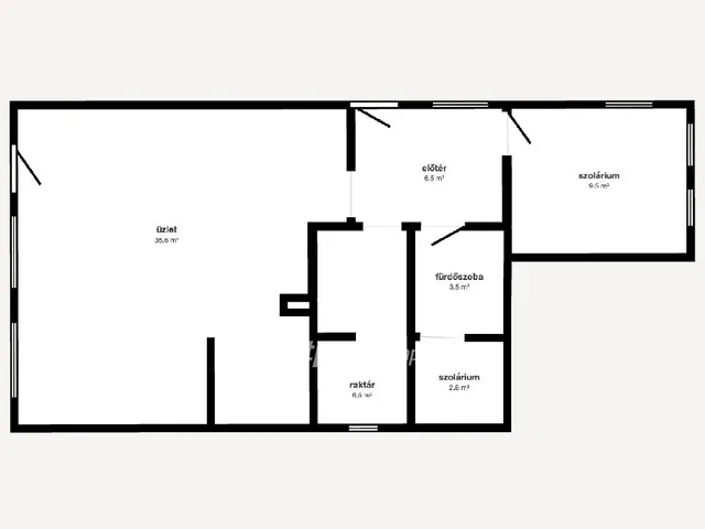 Eladó kereskedelmi és ipari ingatlan Alsózsolca 72 nm