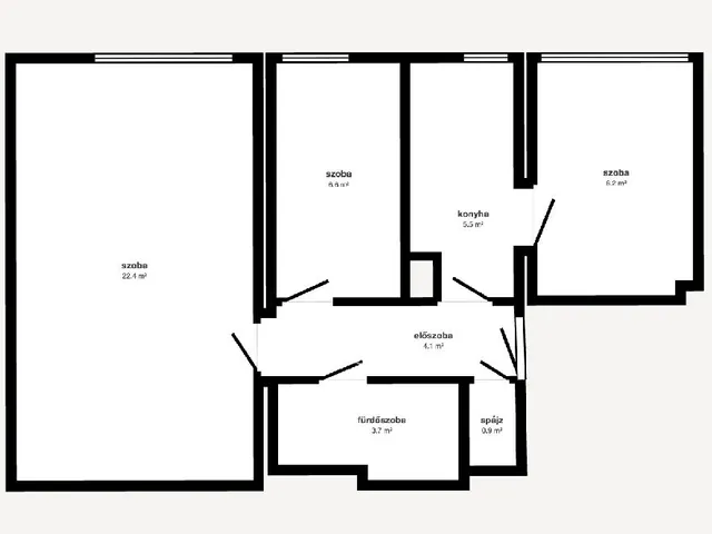 Eladó lakás Miskolc 50 nm