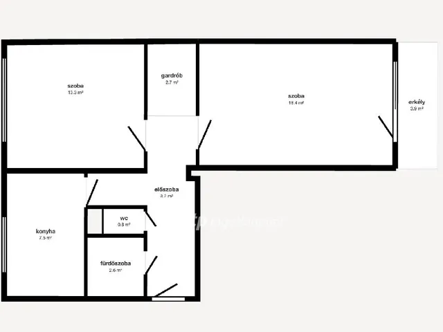 Eladó lakás Miskolc 55 nm