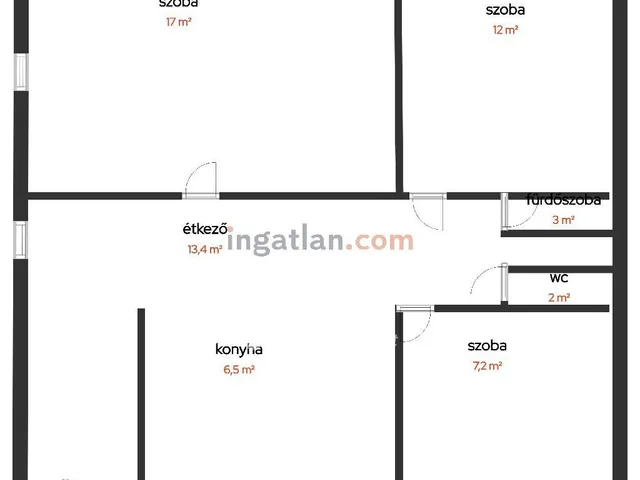 Eladó ház Miskolc, Vasgyár 67 nm