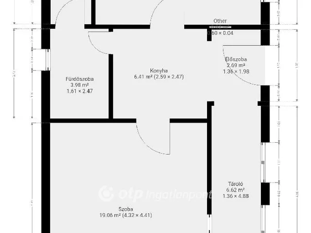 Eladó ház Mezőnagymihály 54 nm
