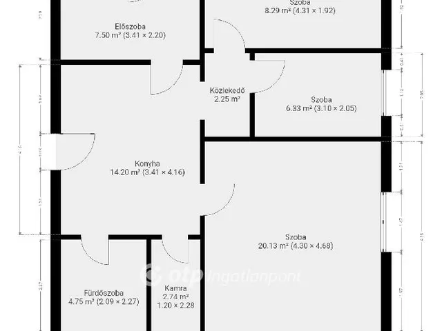 Eladó ház Gelej 66 nm