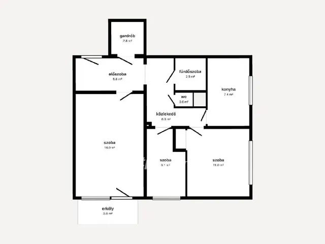 Eladó lakás Miskolc 63 nm