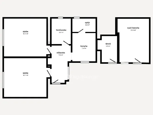Eladó ház Bogács 75 nm