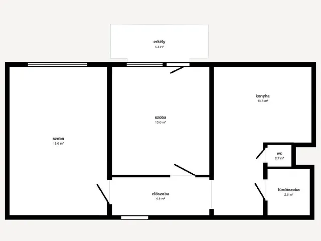 Eladó lakás Eger 56 nm
