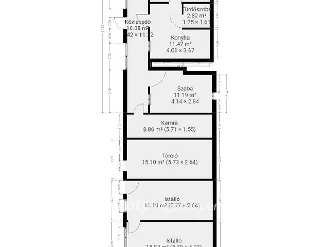 Eladó ház Novaj 66 nm