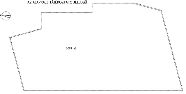 Eladó telek Kiskunfélegyháza, Belváros 1078 nm