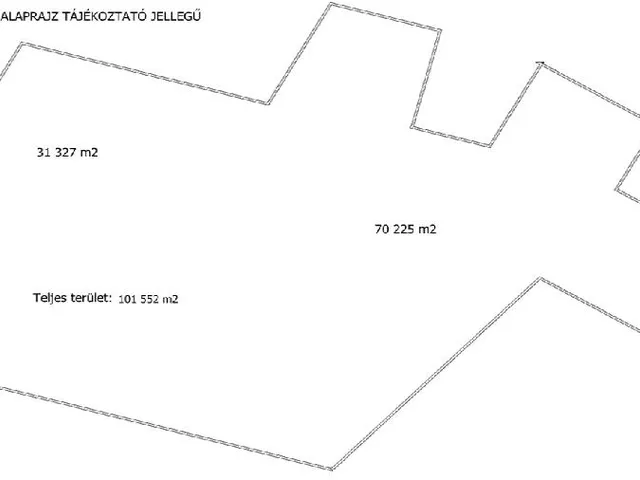 Eladó telek Kecskemét 31327 nm
