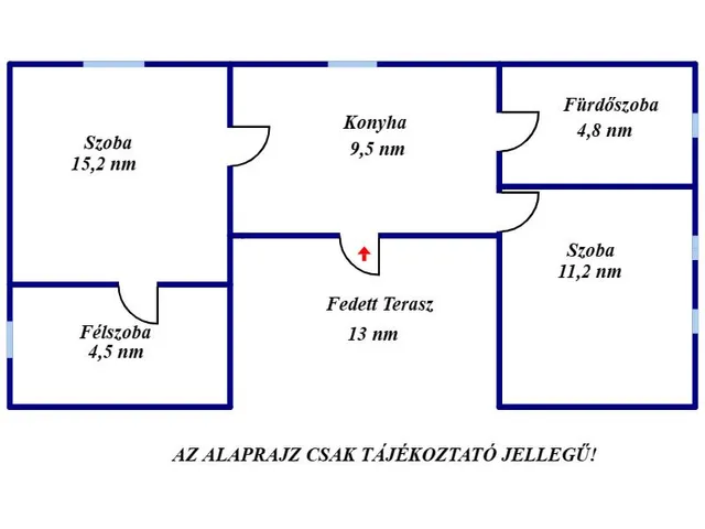 Eladó üdülő és hétvégi ház Cserkeszőlő 45 nm